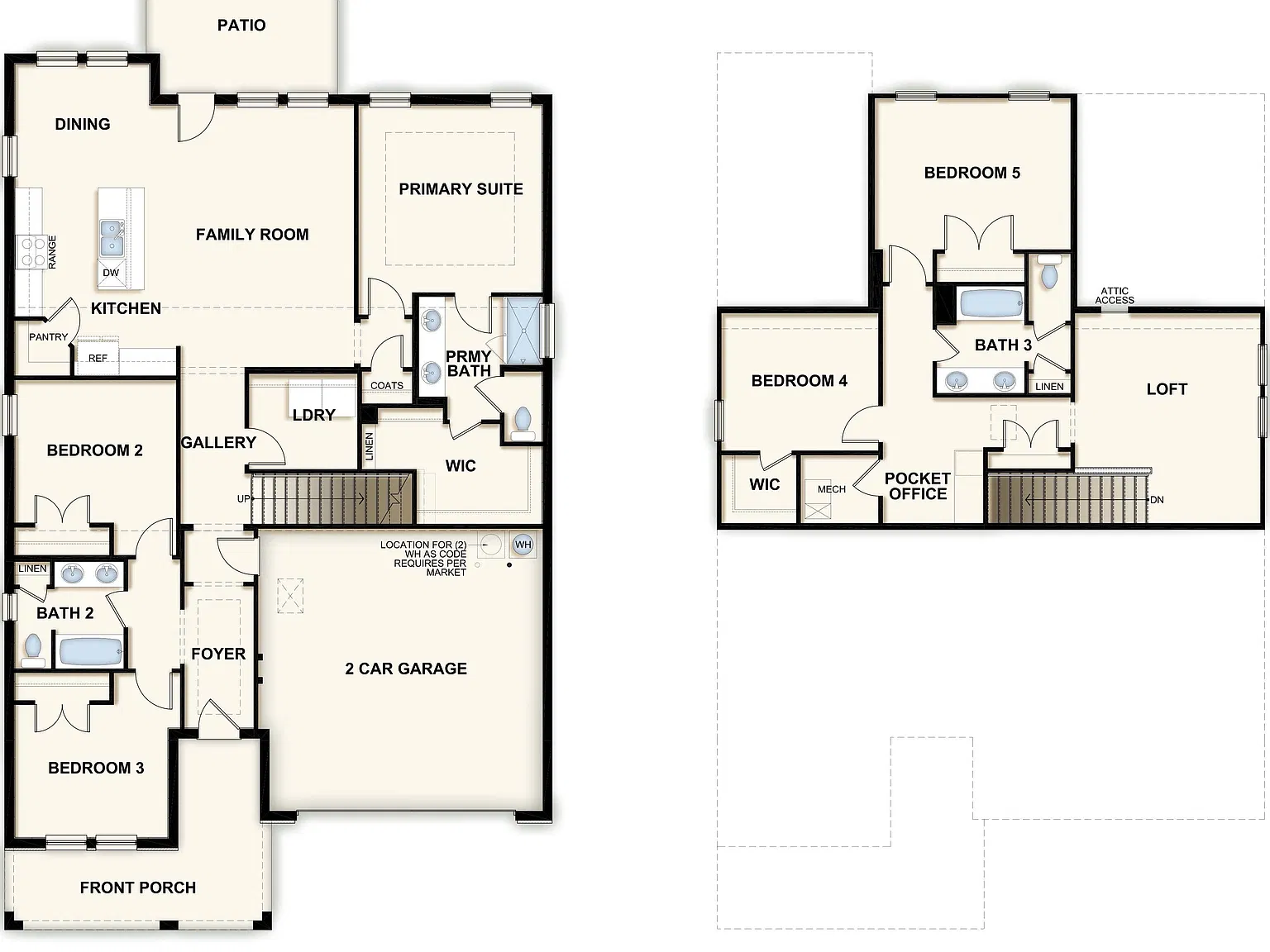 5 bed, 3.0 bath, 2525 sqft, $3,060 — Photo 2