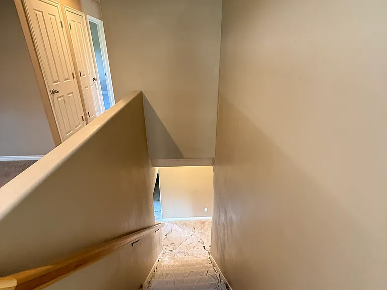 Stairs From the Top to Bottom View