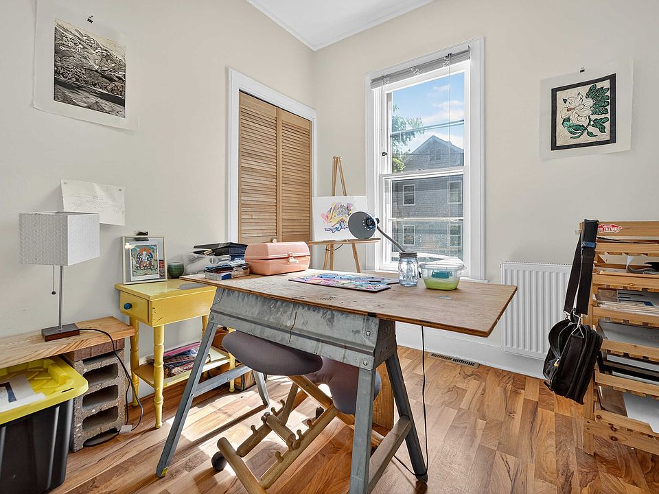 Bedroom #1, prior renter used as a home studio.