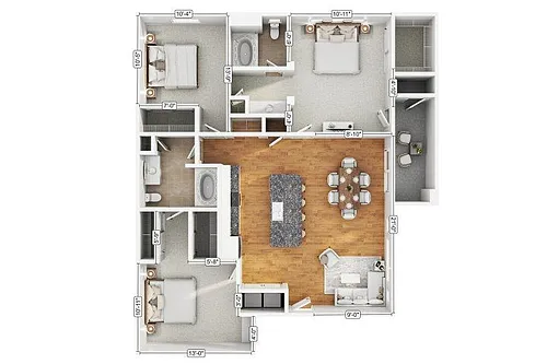 Floor plan C1