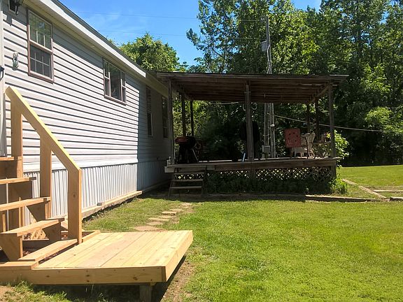 Back view of home