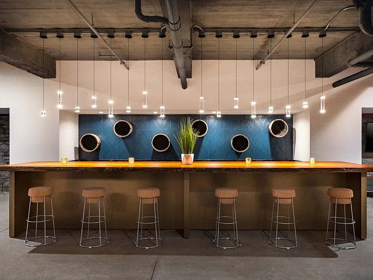 Speakeasy-inspired Resident Lounge