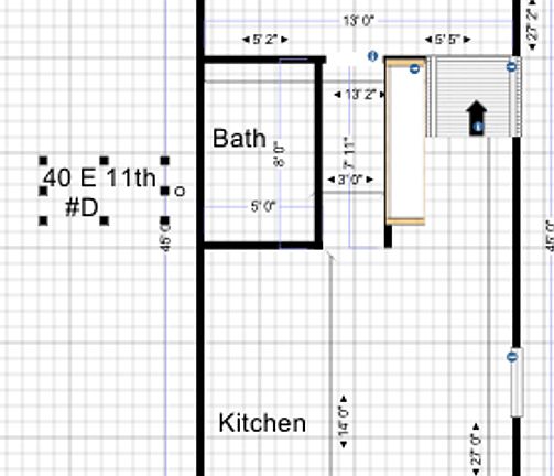 3rd image of 40 E 11th Ave APT D