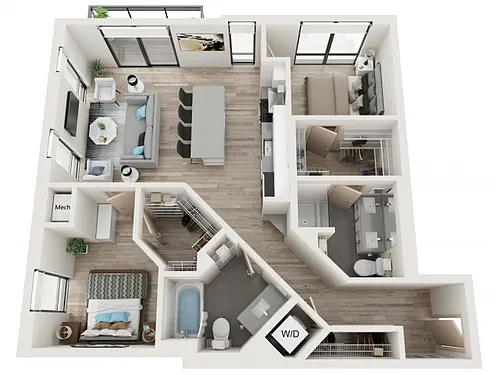 Floor plan H