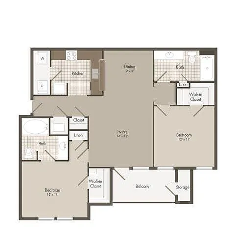 Floor plan B1 - Edenborough
