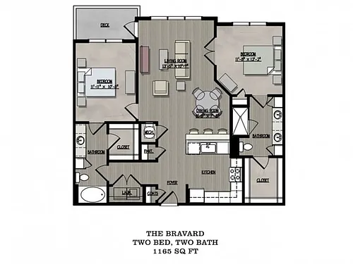 Floor plan The Bravard