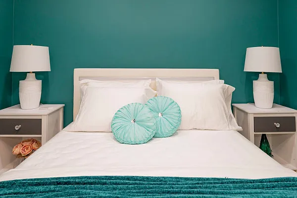 BR #2 with Queen Bed, Lighted Headboard