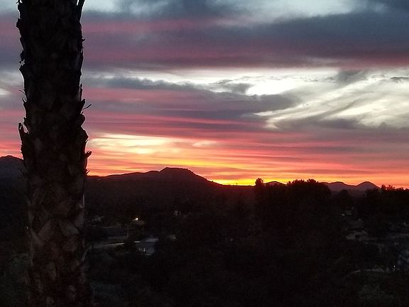 Sunset off main porch