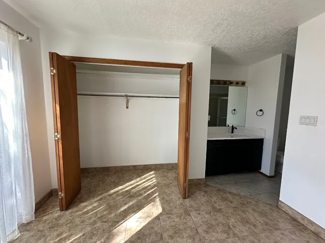 Master bedroom closet