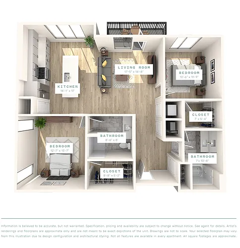 Floor plan B3 - Hume House