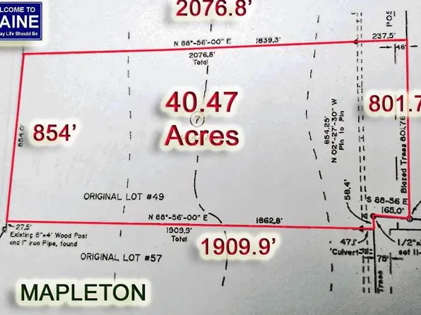 Lot 7 Off Pulcifer Road, Mapleton, ME 04757