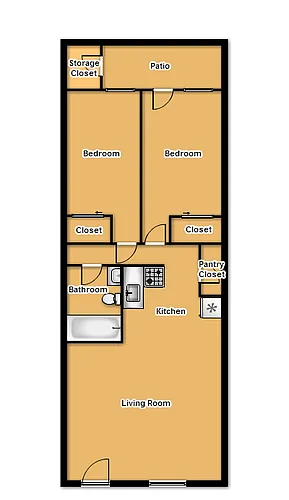 Floor plan 2X1