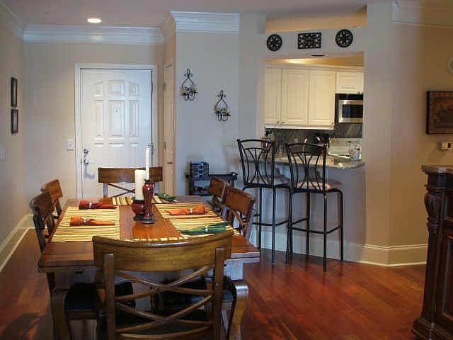 This is the largest one bedroom in the building