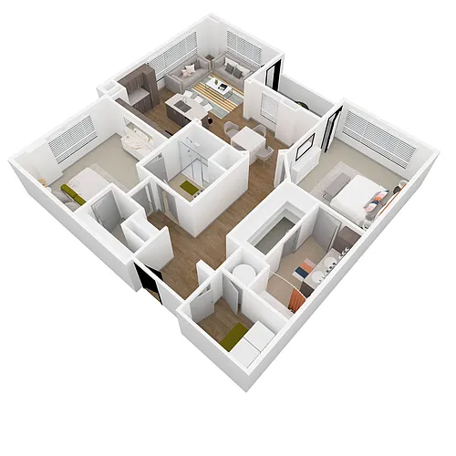 Floor plan B6