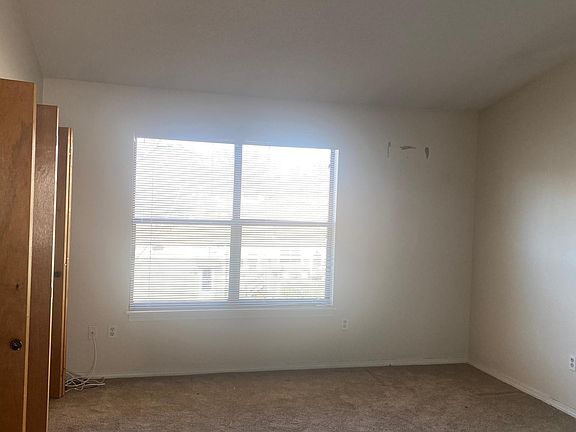 Large master bedroom with a skylight