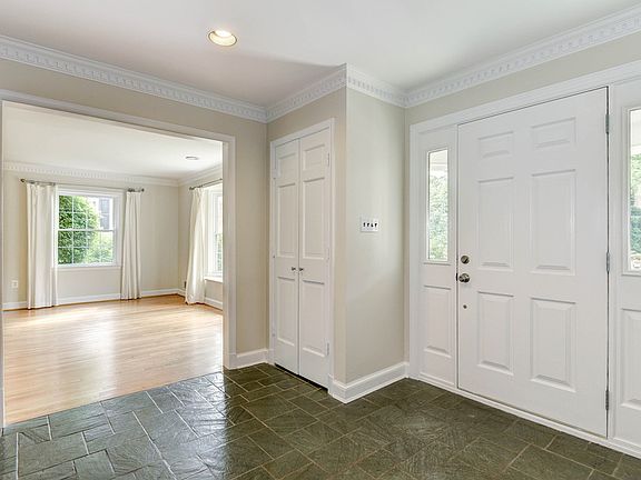 Gracious entry foyer