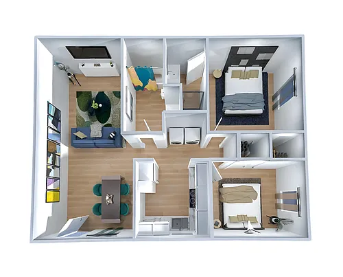 Floor plan di-2b2