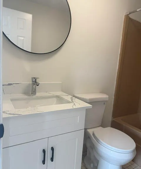 new vanity sink & vanity