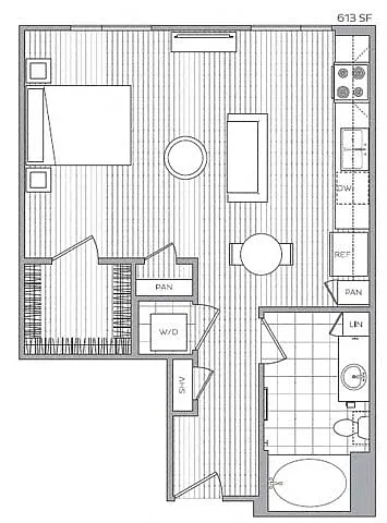 Floor plan 0X1 A2-W