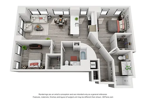 Floor plan 2H