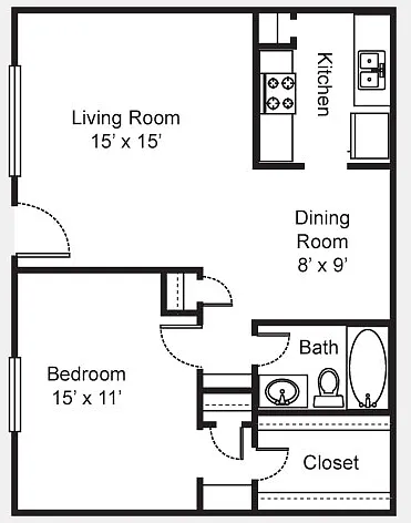 Floor plan Plan A3