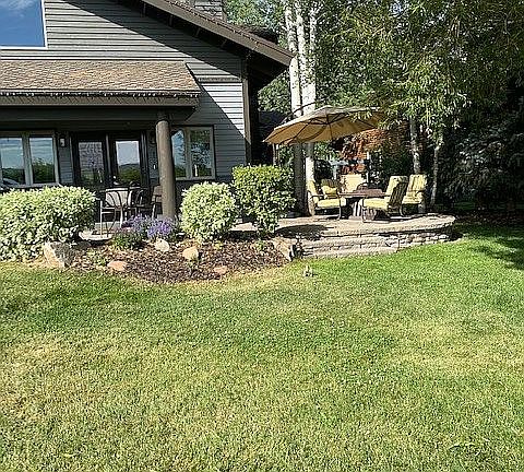 Back patio    