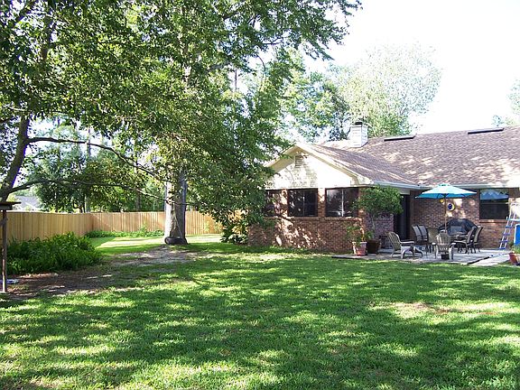 huge, shaded backyard