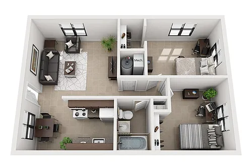 Floor plan Sunset Premium