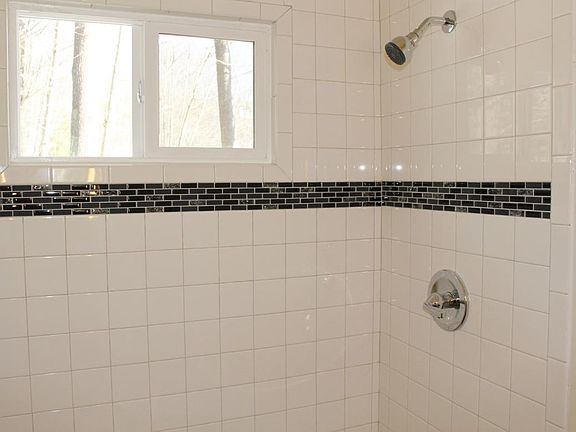 custom tiled shower!