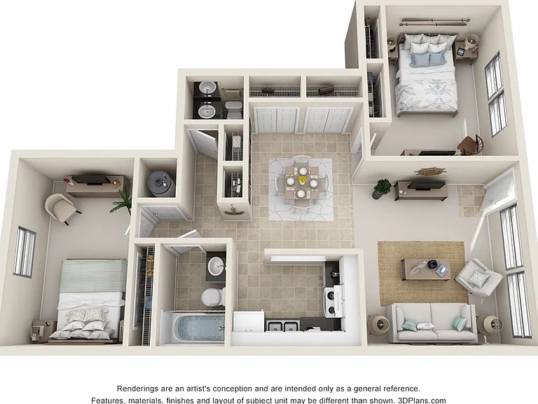 2 BEDROOM, 1.5 BATH 2 BEDROOM, 1.5 BATH