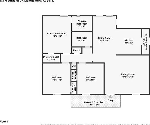 3 bed, 2.0 bath, 1160 sqft, $1,375 — Photo 2