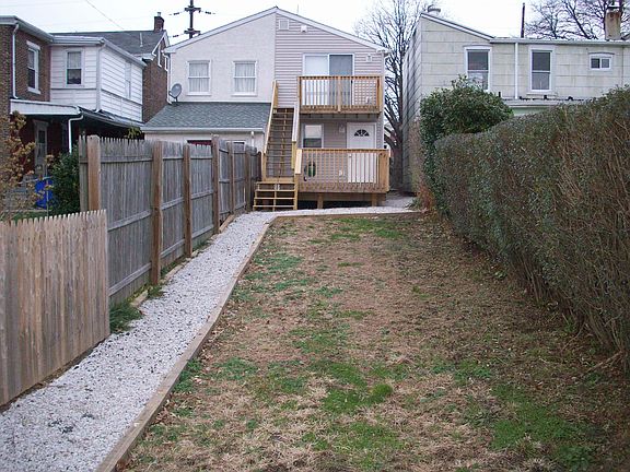 Back Yard from Parking Area