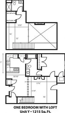 Lofted 2 Bed Y Lofted 2 Bed Y