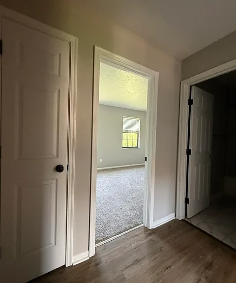 Hallway at top of staircase