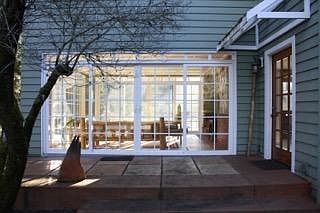 Entry and sunroom