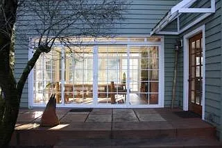 Entry and sunroom