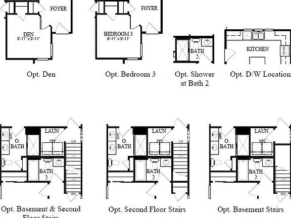 First Floor Options