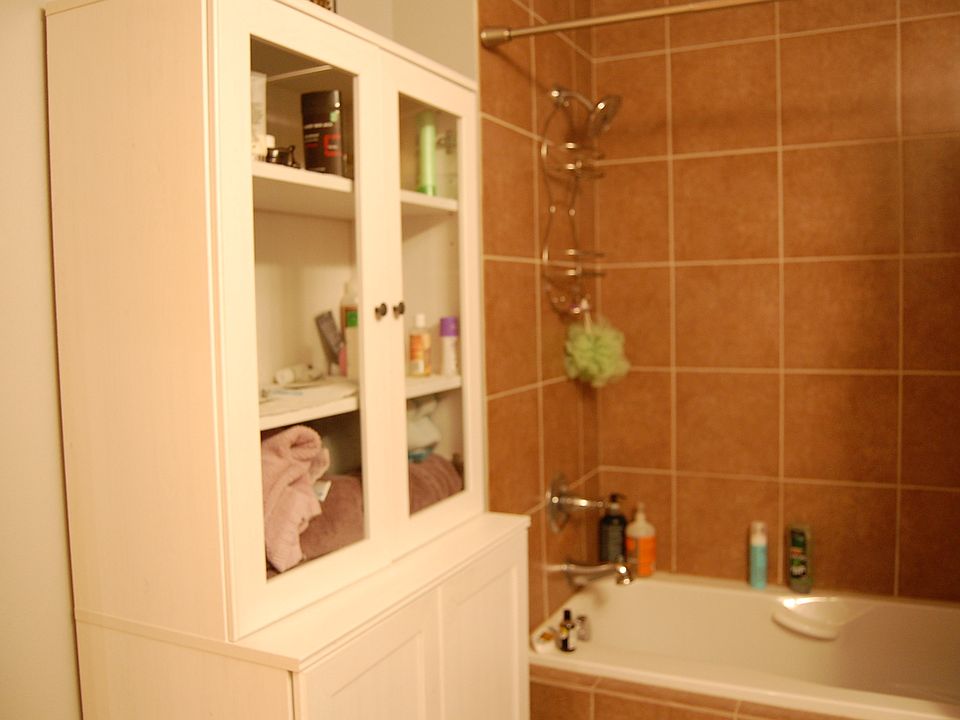 bathroom cabinet comes with rental