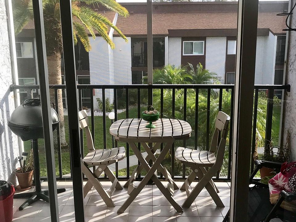 Balcony off living room