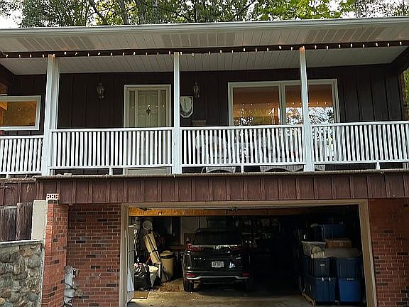 2 car attached garage