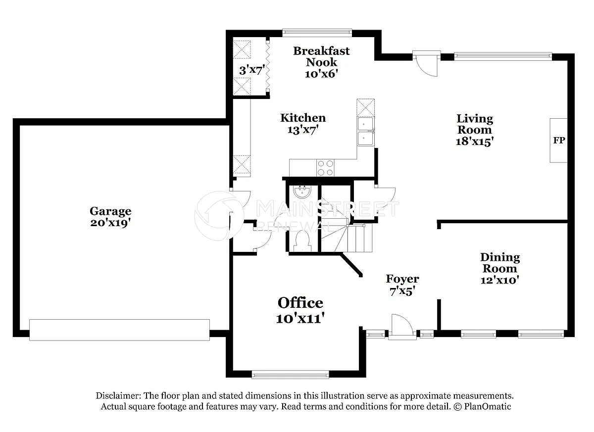 Floor Plan - 3676 Lake Spring Ave NW