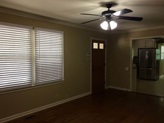 Living room entry from porch