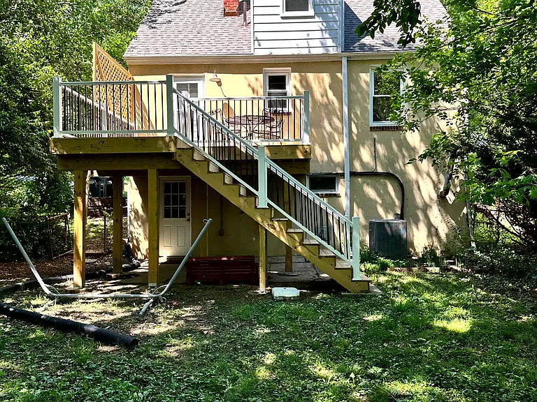 Rear exterior