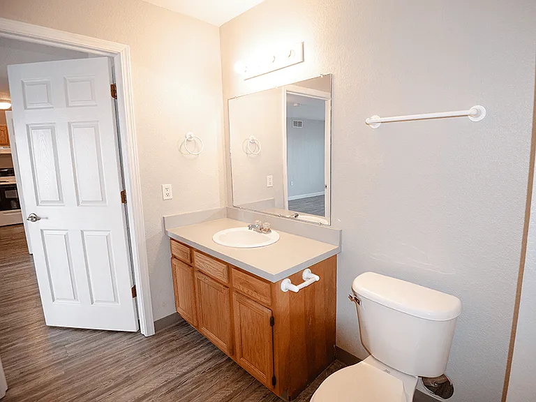 Bathroom with Storage Space