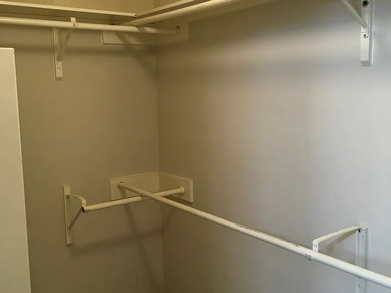Master bedroom walk-in closet.