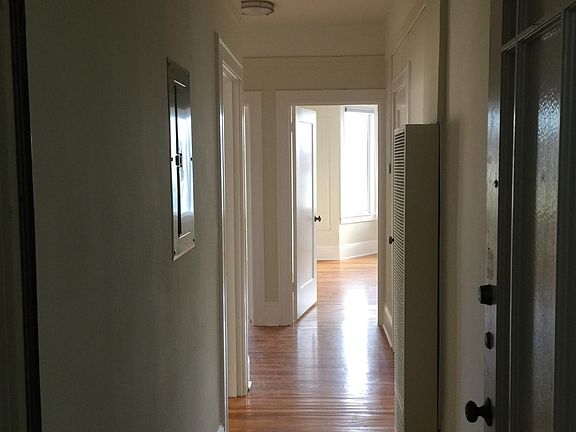 Entry hallway (BR 1 & 2 and hall closet to the left, LR stra