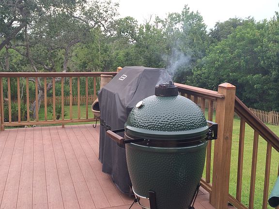 Back deck off of kitchen
