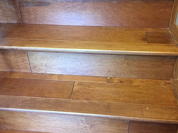 New hardwood flooring