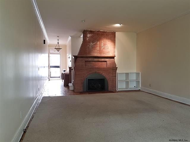 Living Room ~ Gas Fire place hardwood floors