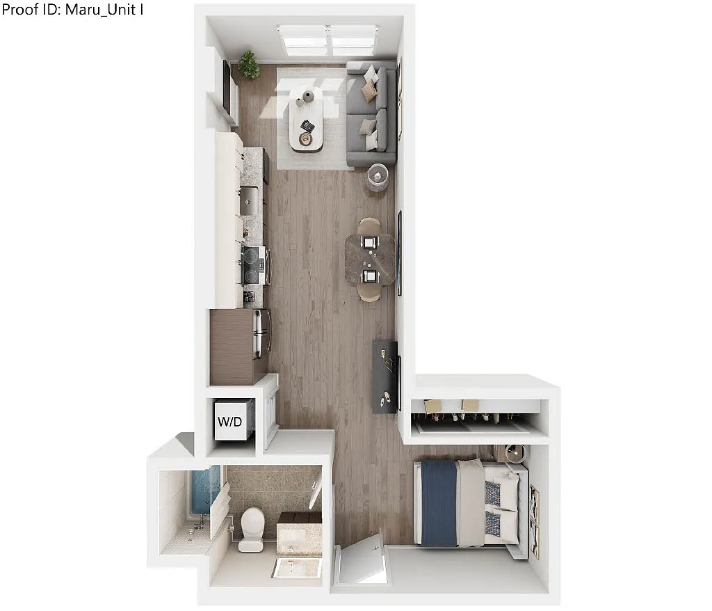 Floor plan I - Studio